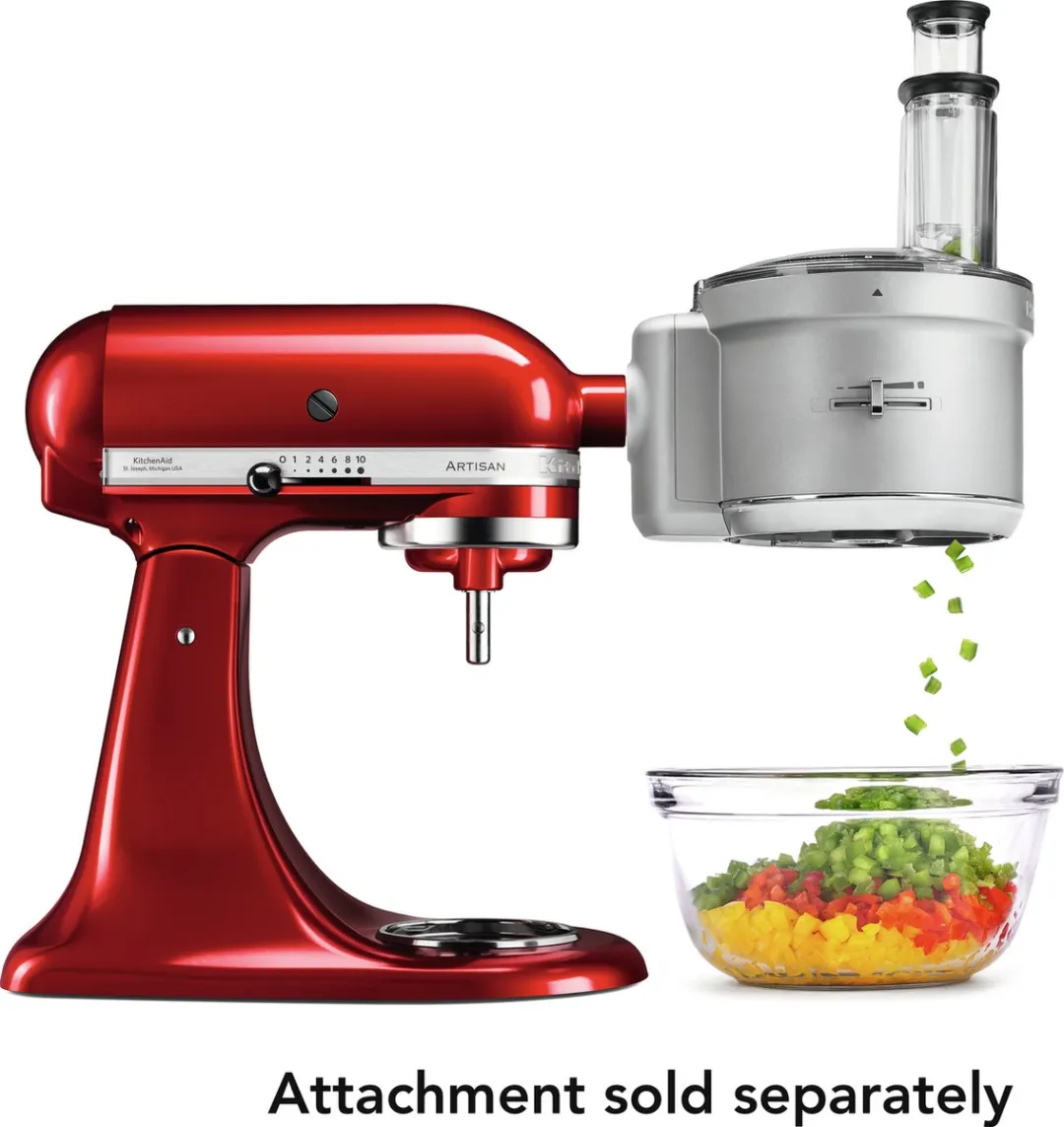 KitchenAid 5KSM2FPA Hulpstukkenset - Foodprocessor - Zilver - afbeelding 6 van 6