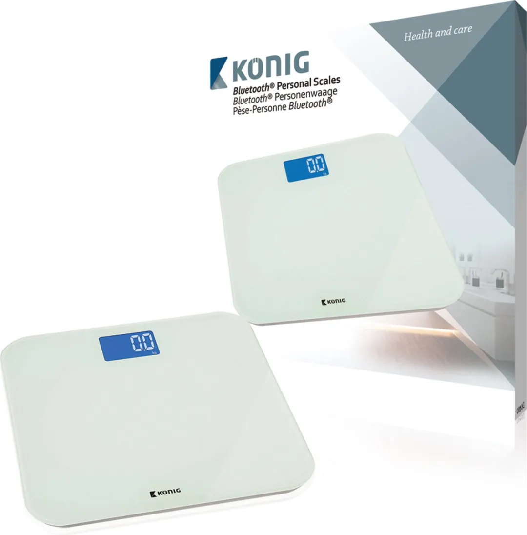 Bluetooth Weegschaal (150 KG) - Personenweegschaal