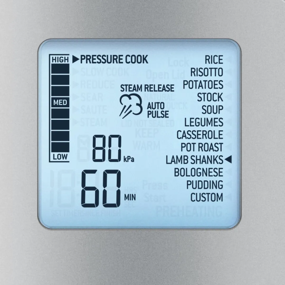 Sage Fast Slow Pro SPR700BSS4EEU1 - 1100W - 6L - Zilver