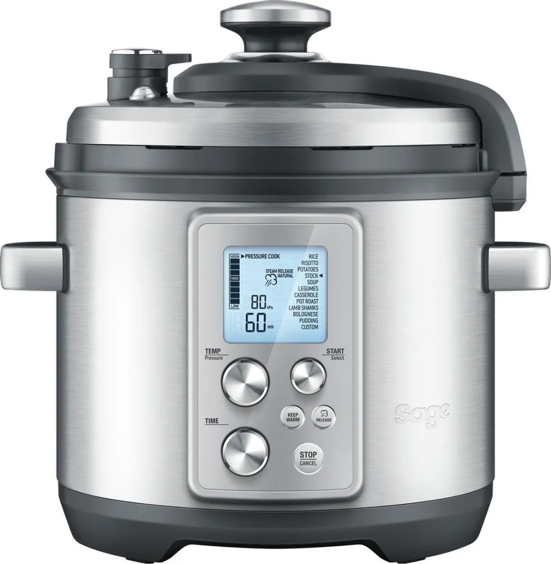 Sage Fast Slow Pro SPR700BSS4EEU1 - 1100W - 6L - Zilver