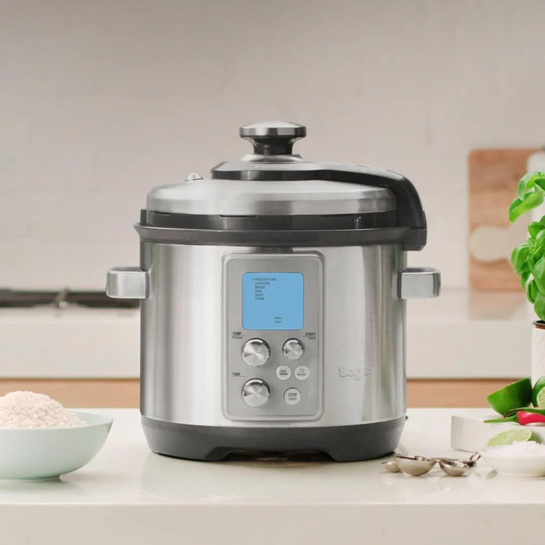 Sage Fast Slow Pro SPR700BSS4EEU1 - 1100W - 6L - Zilver