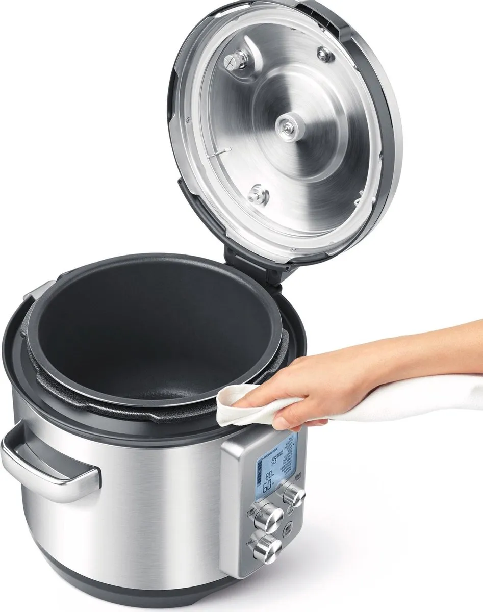Sage Fast Slow Pro SPR700BSS4EEU1 - 1100W - 6L - Zilver