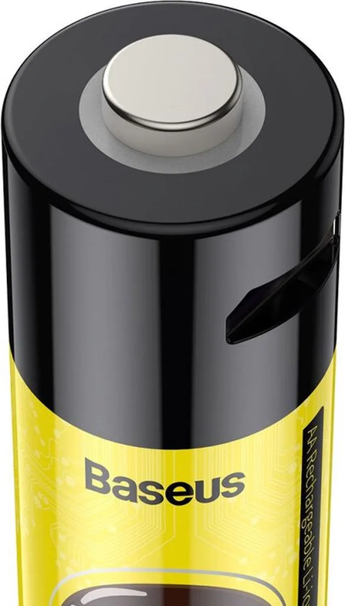 Baseus USB Oplaadbare AA Batterijen 1920mAh - 2 Stuks