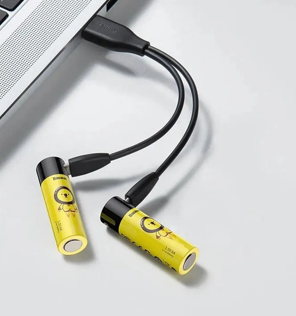 Baseus USB Oplaadbare AA Batterijen 1920mAh - 2 Stuks