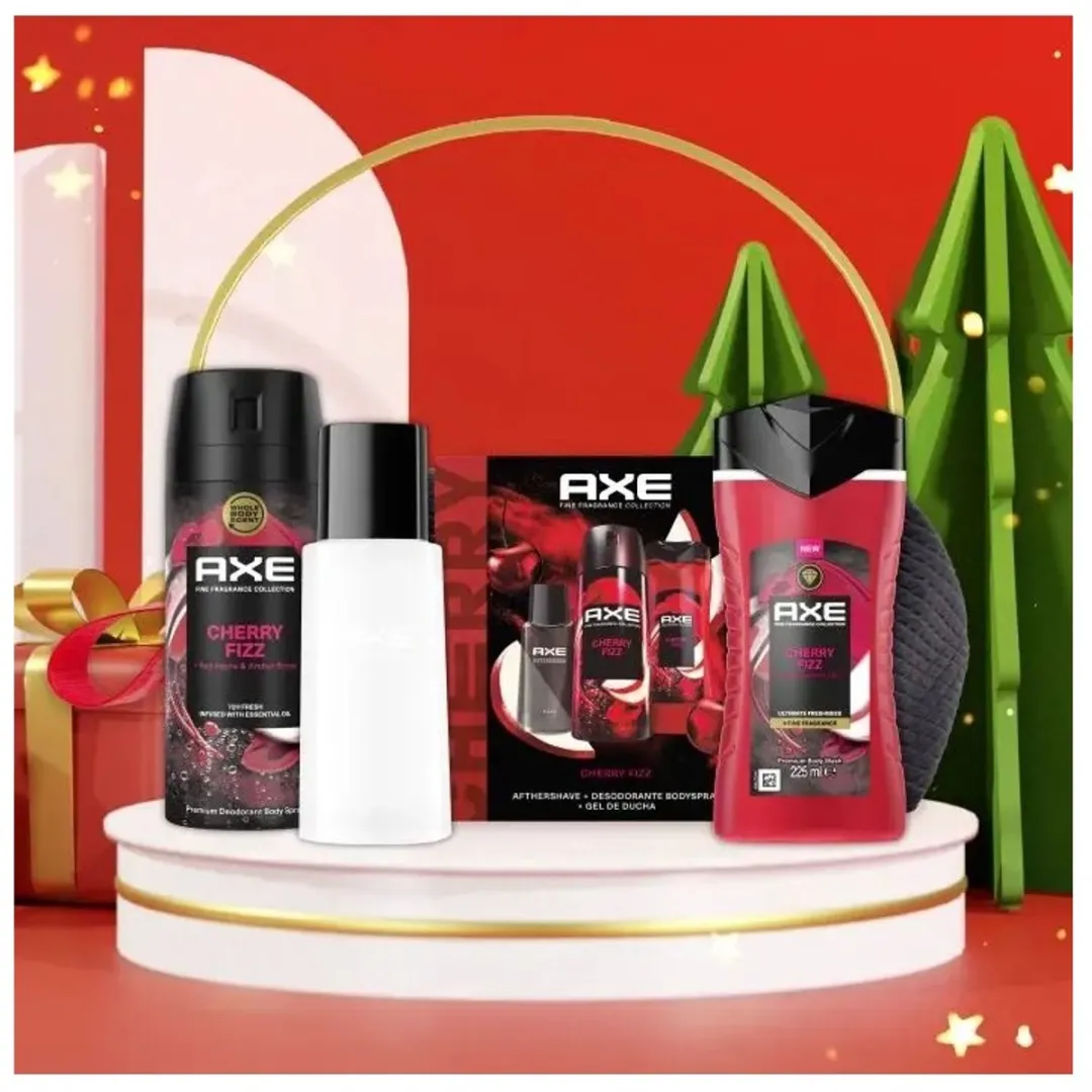 Axe Cherry Fizz Geschenkset - 4 Stuks