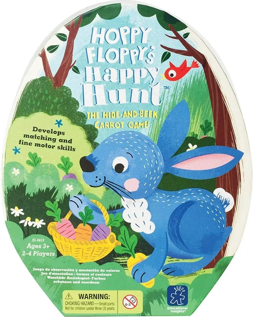 Learning Resources Hoppy Floppy Happy Hunt Gezelschapsspel - Multicolor - afbeelding 6 van 6