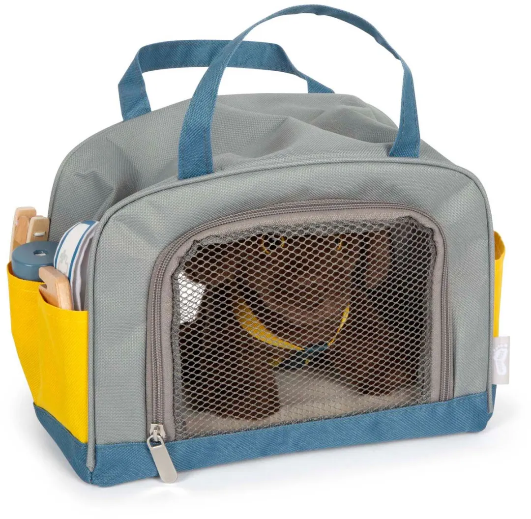 Small Foot Knuffelhond met Draagtas en Verzorgingsset - Multicolor - afbeelding 6 van 6