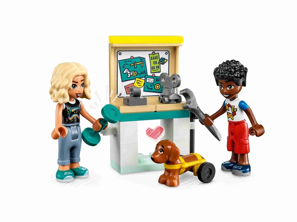 LEGO Friends Nova's kamer Speelgoed Set met Minipoppetjes en Huisdier - 41755