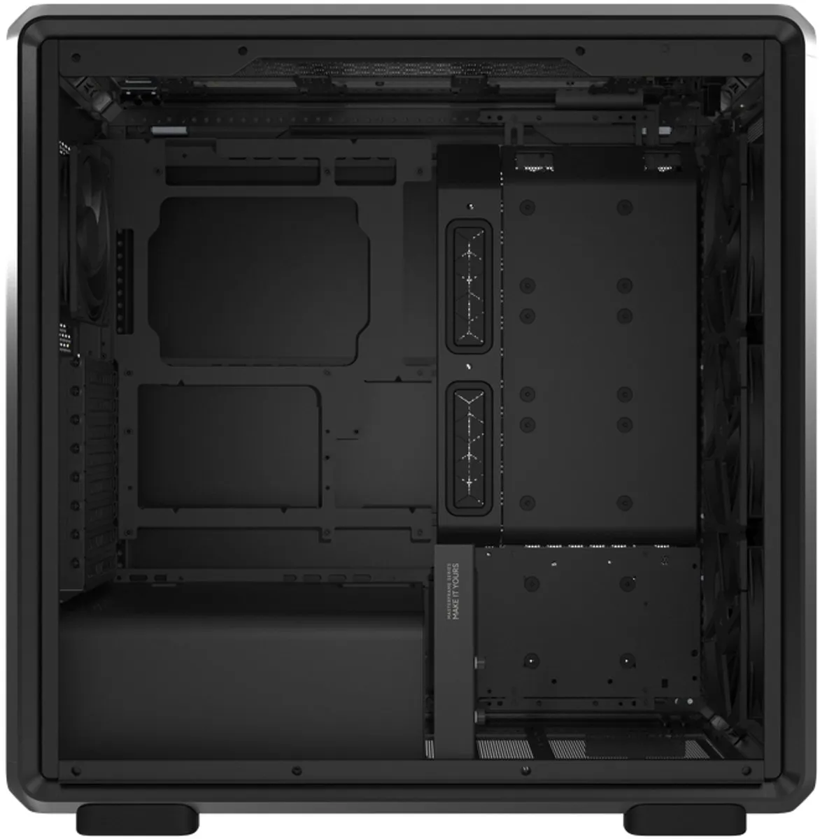 Cooler Master MasterFrame 600 Mesh Midi Tower Zwart