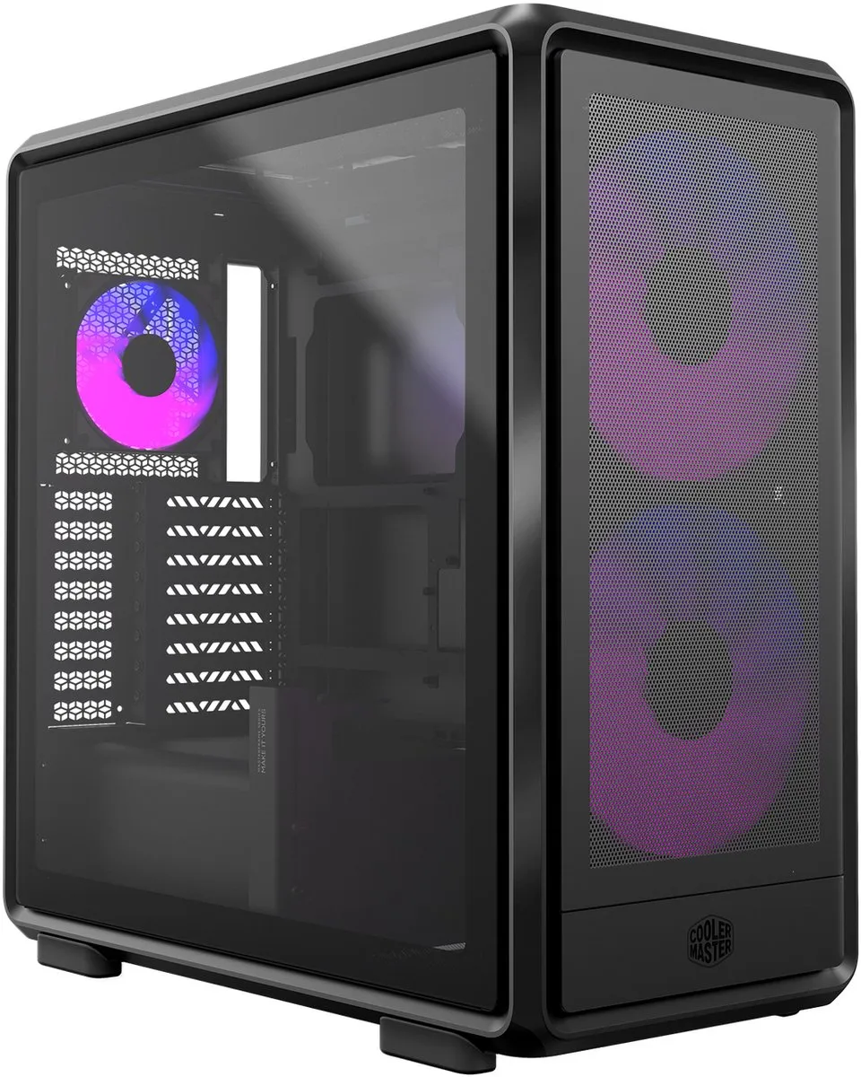 Cooler Master MasterFrame 600 Mesh Midi Tower Zwart