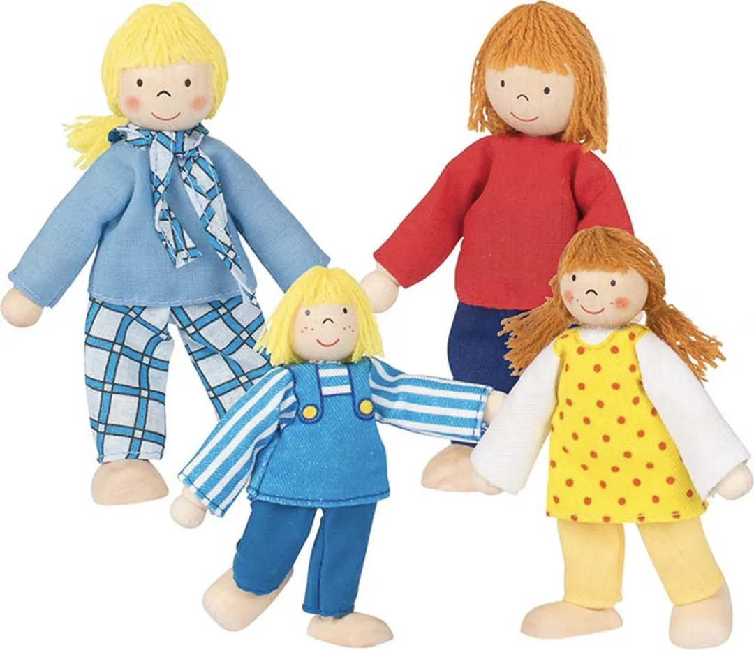 Goki Flexible Puppets Young Family