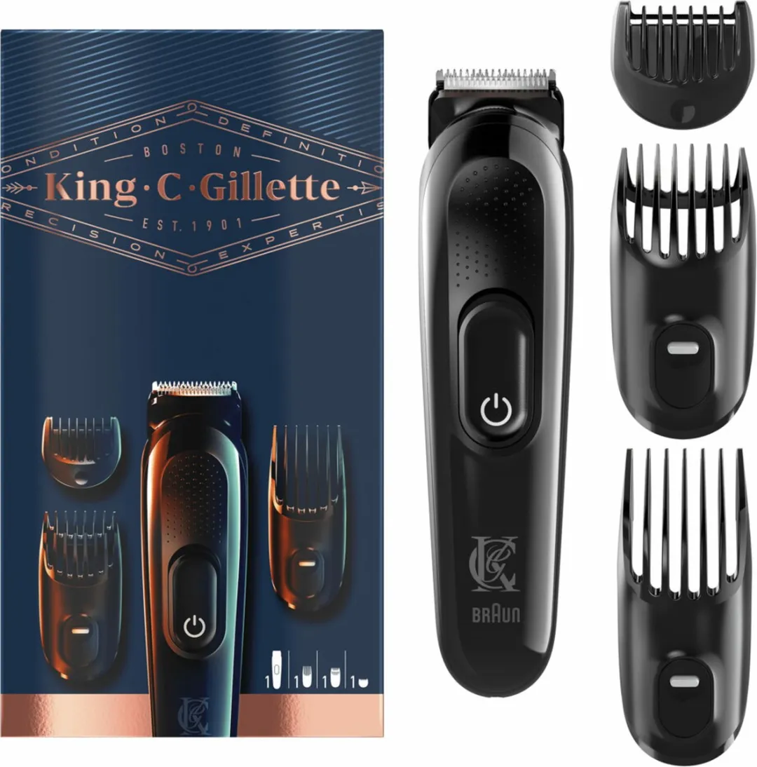 Gillette King C Draadloze Baardtrimmer