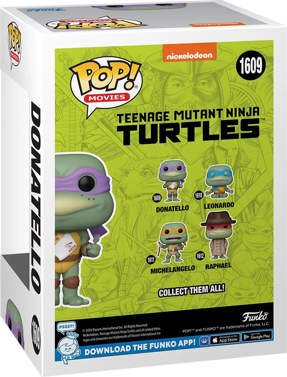 Funko Teenage Mutant Ninja Turtles Donatello Pop! 76045 - Multicolor