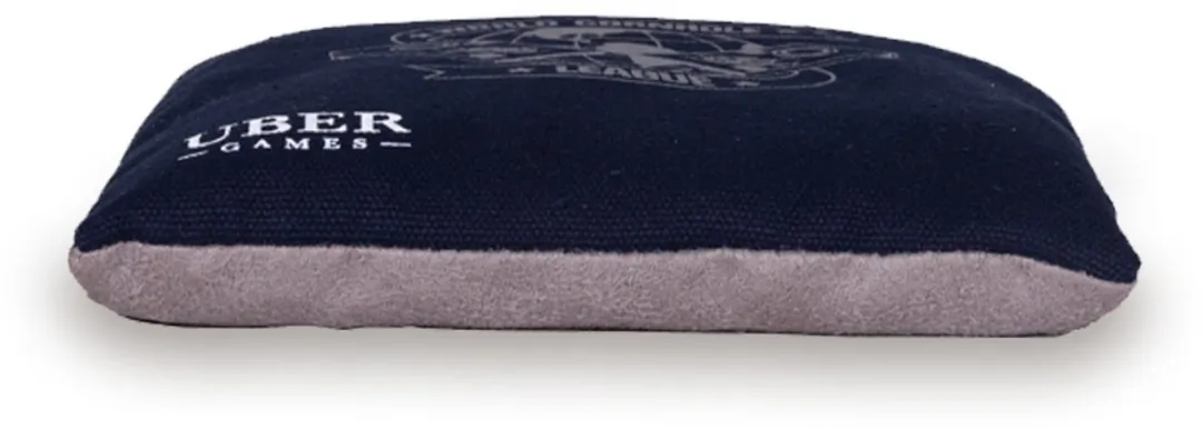 Ubergames World Cornhole League Bean Bags - 8 Stuks (4x Donkerblauw/Wit)
