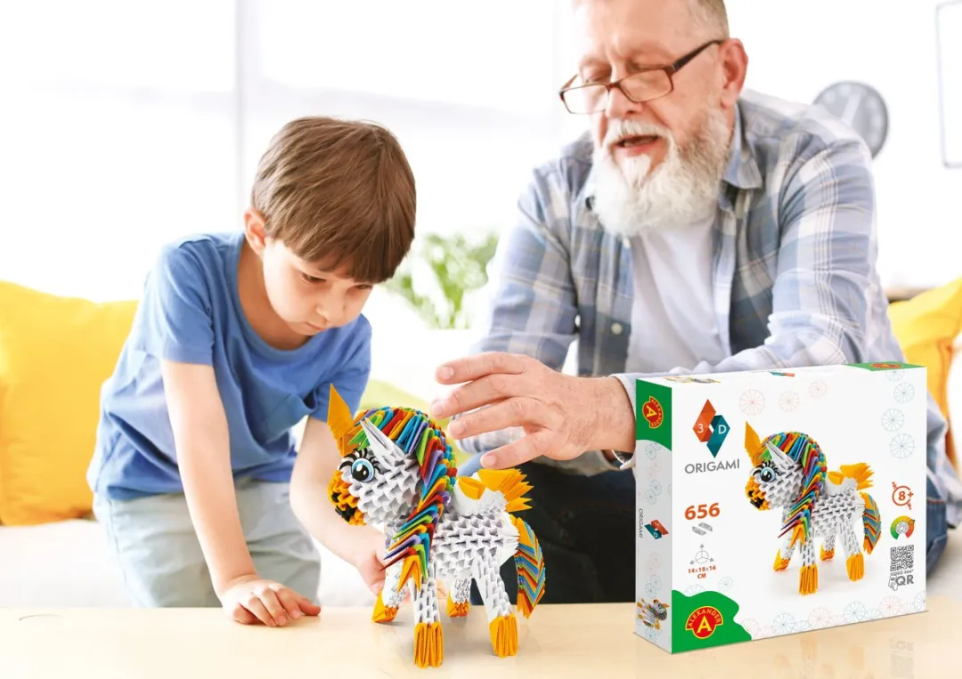 Alexander Origami 3D Unicorn