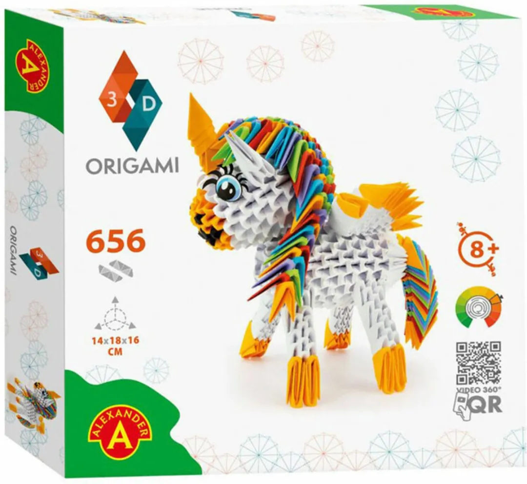 Alexander Origami 3D Unicorn