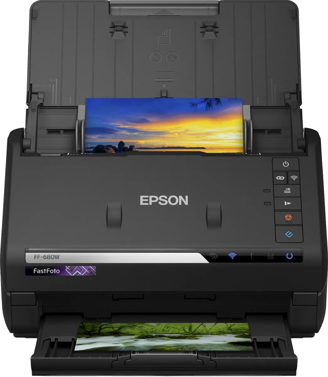 Epson FastFoto FF-680W Fotoscanner - Zwart