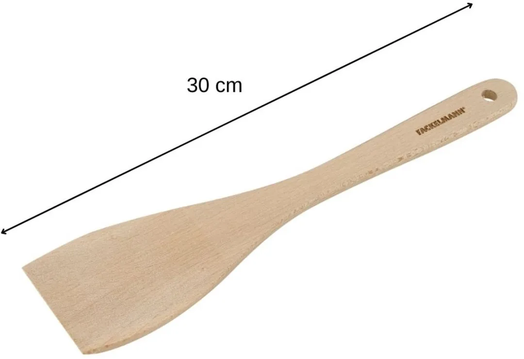 Fackelmann Keukenspatel Hout 30cm - FSC Bruin