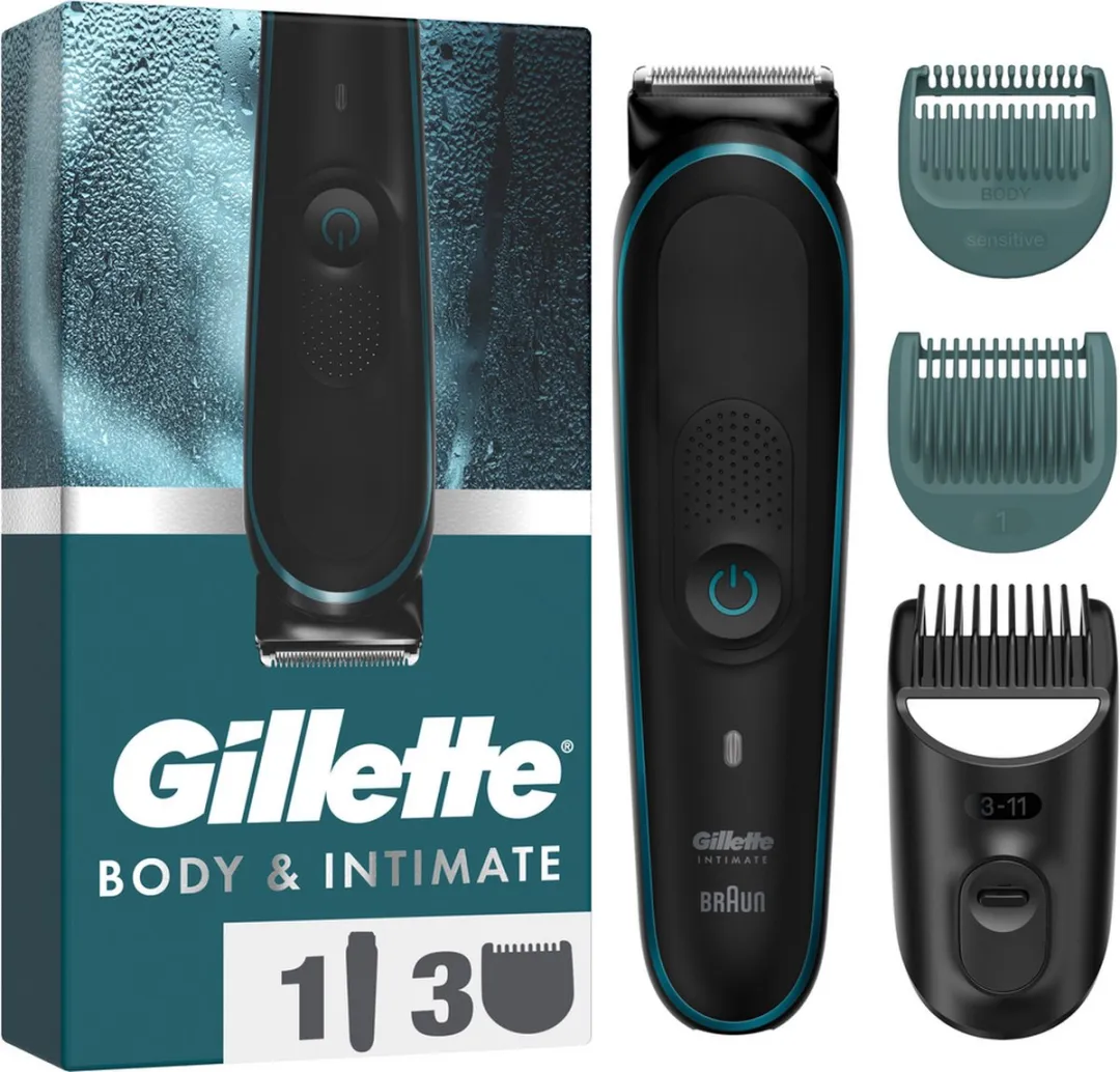 Gillette Intimate Trimmer - Intiem - Zwart