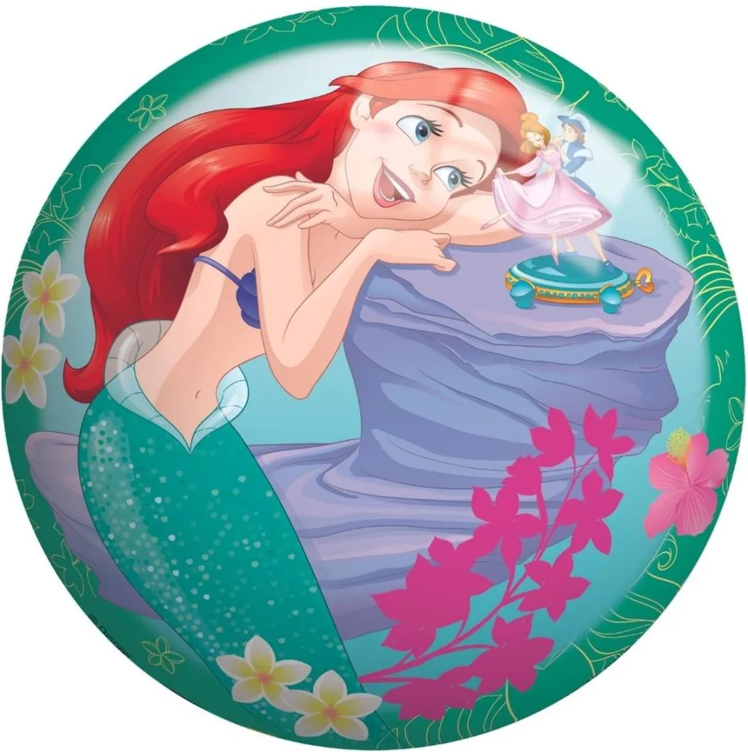 John Toys Disney Princess Bal Groen - 23cm - 15 Stuks