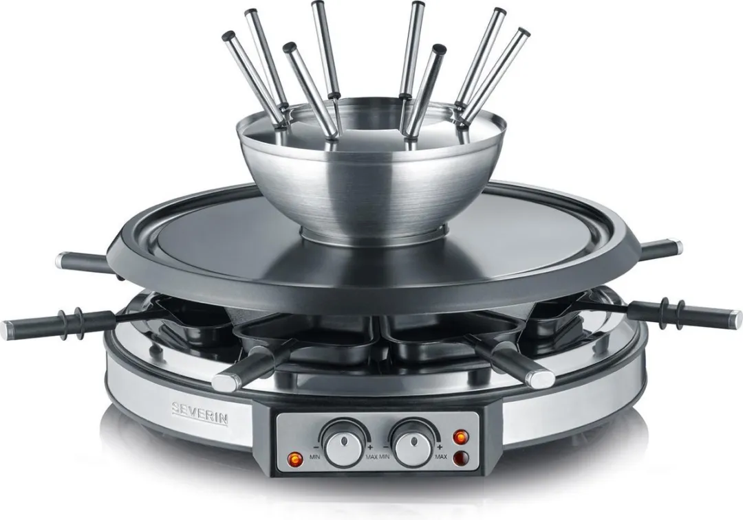Severin RG 2348 Raclette-Fondue Combi 1900W