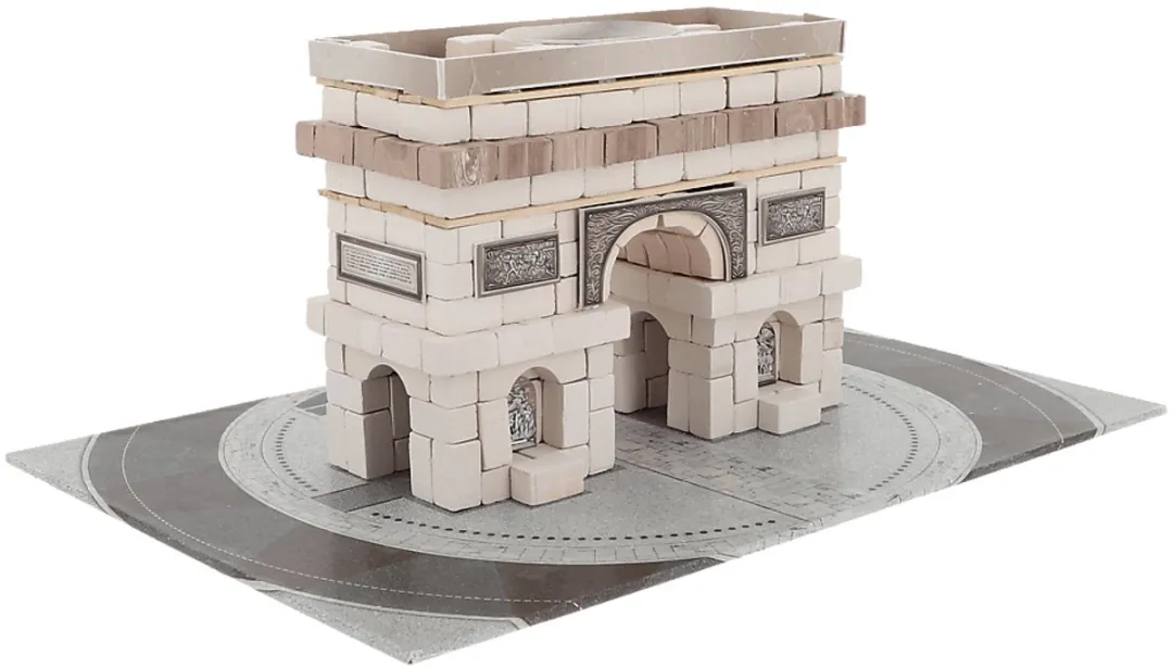 Trefl Brick Trick Travel Arc de Triomphe - 290 Stenen - Zand