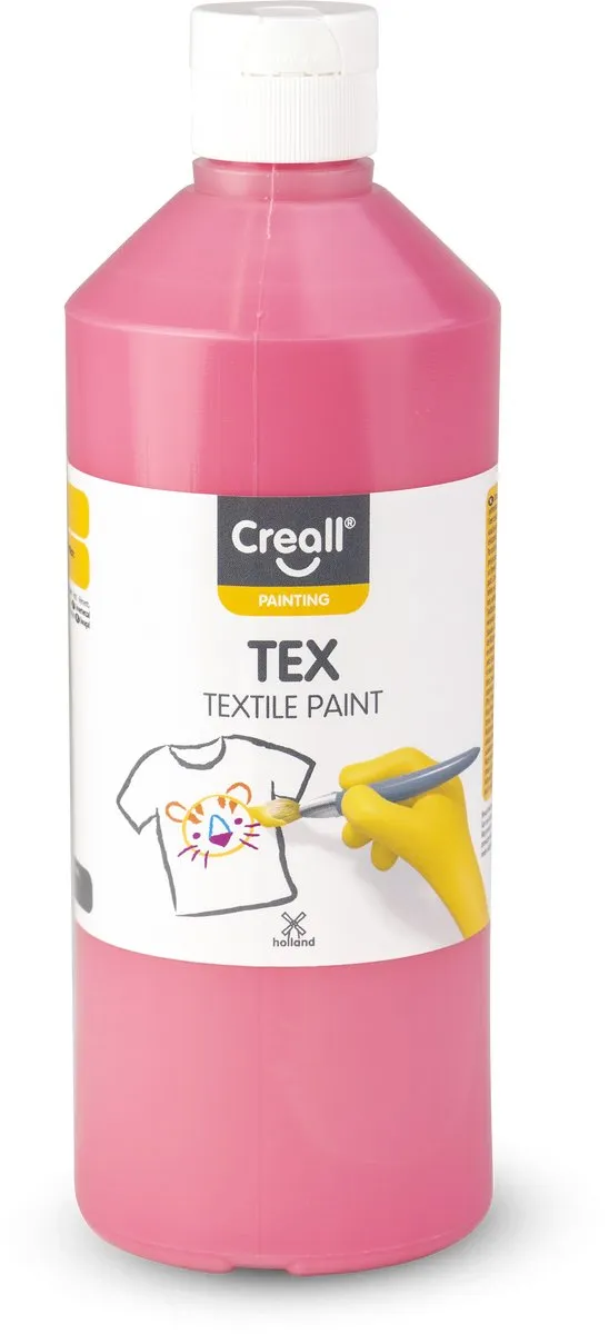 Creall Tex Roze Stoffenverf 250ml