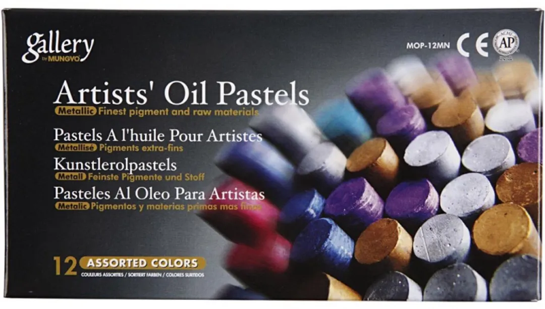 Mungyo Gallery Oliepastel Metallic Set 12 Stuks