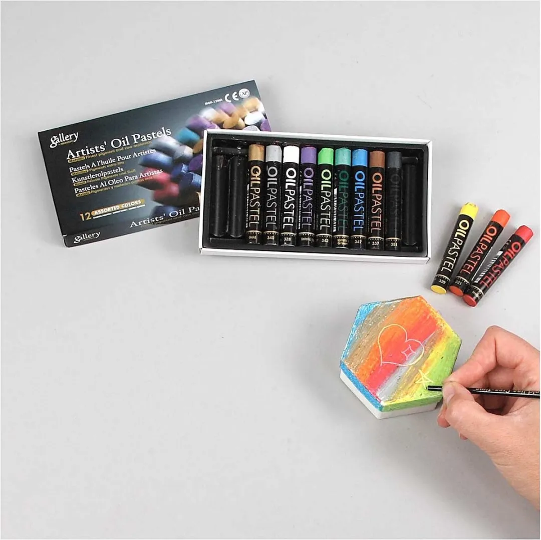 Mungyo Gallery Oliepastel Metallic Set 12 Stuks