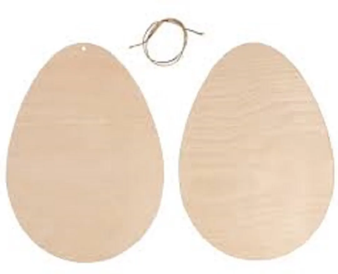 RAYHER Houten Eieren 13,8x19,3cm