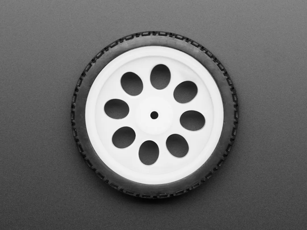 Adafruit TT DC-motor Wiel 65mm - Meerkleurig
