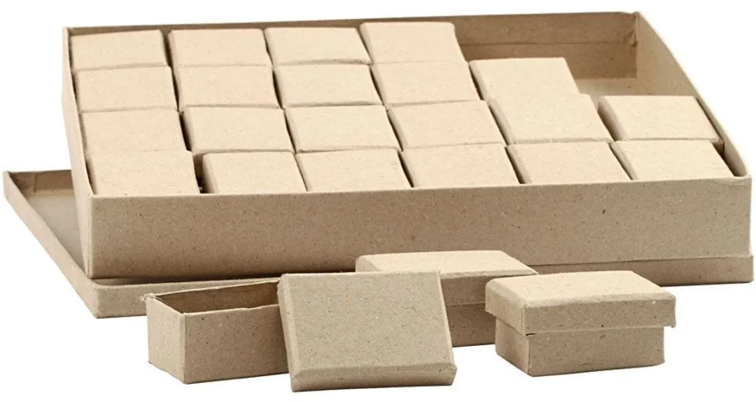 Creativ Company Mini Doosjes 24 Stuks - 5x7x3,5cm