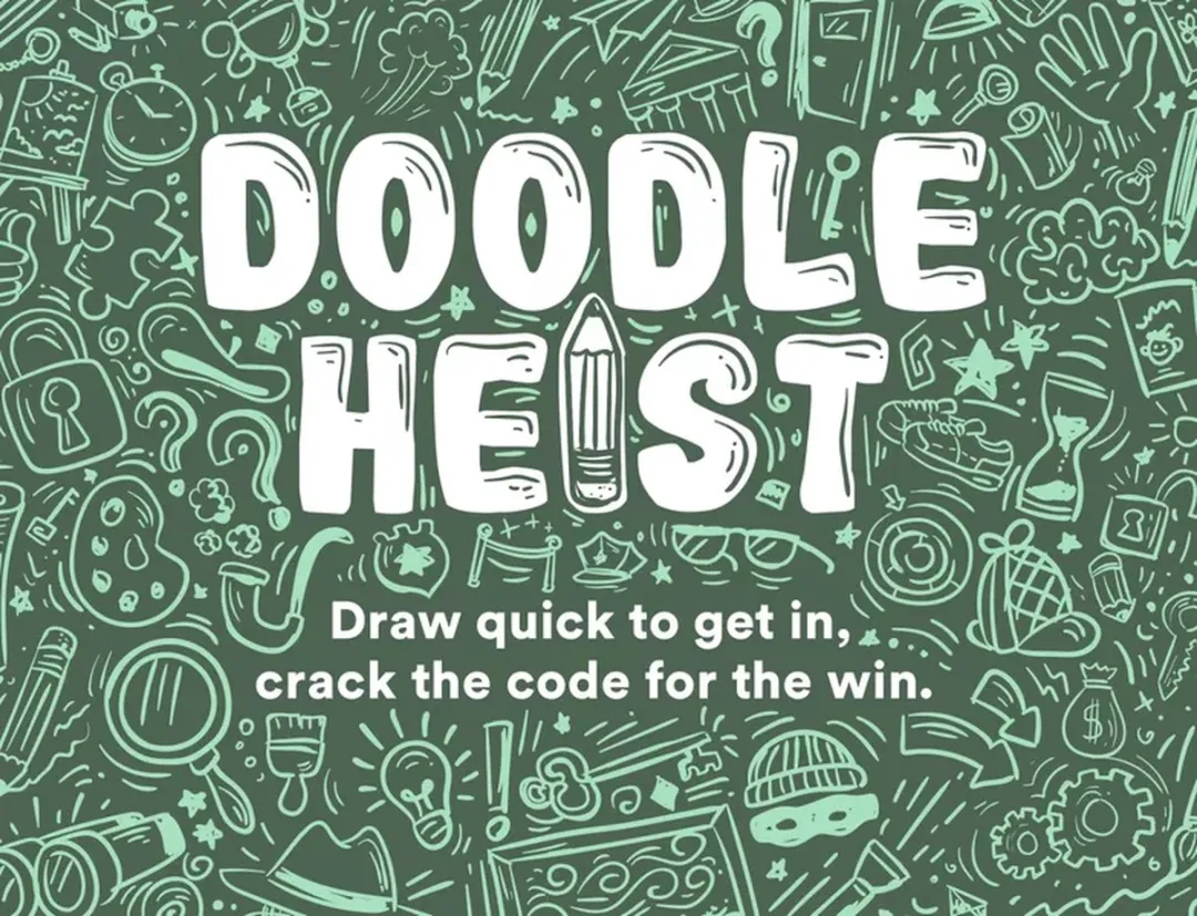 Dyce Games Doodle Heist Party Spel - 3-10 Spelers