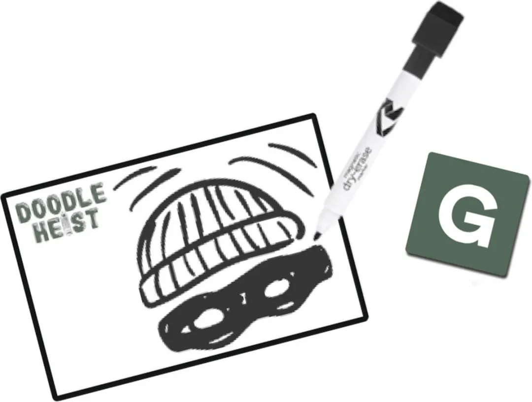 Dyce Games Doodle Heist Party Spel - 3-10 Spelers