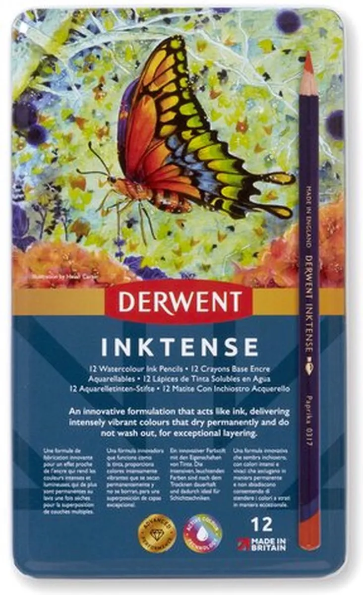 Derwent Inktense Aquarelpotloden