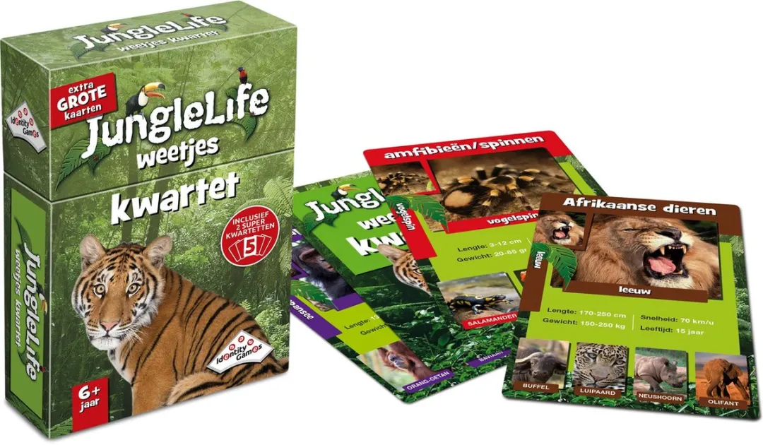 Identity Games Junglelife Weetjes Kwartet - 1541