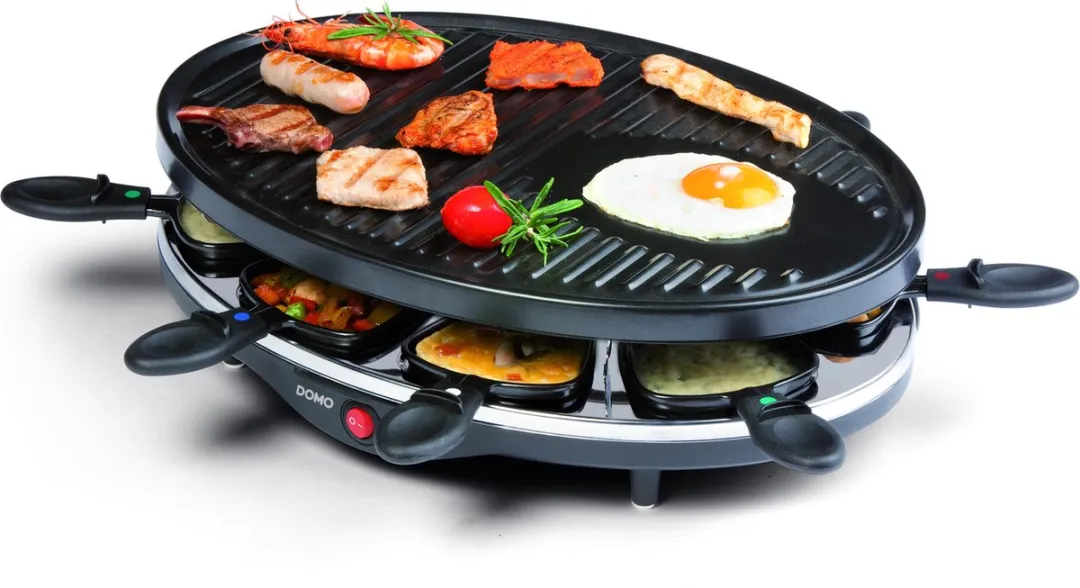Domo DO9038G Raclettegrill 8 Personen
