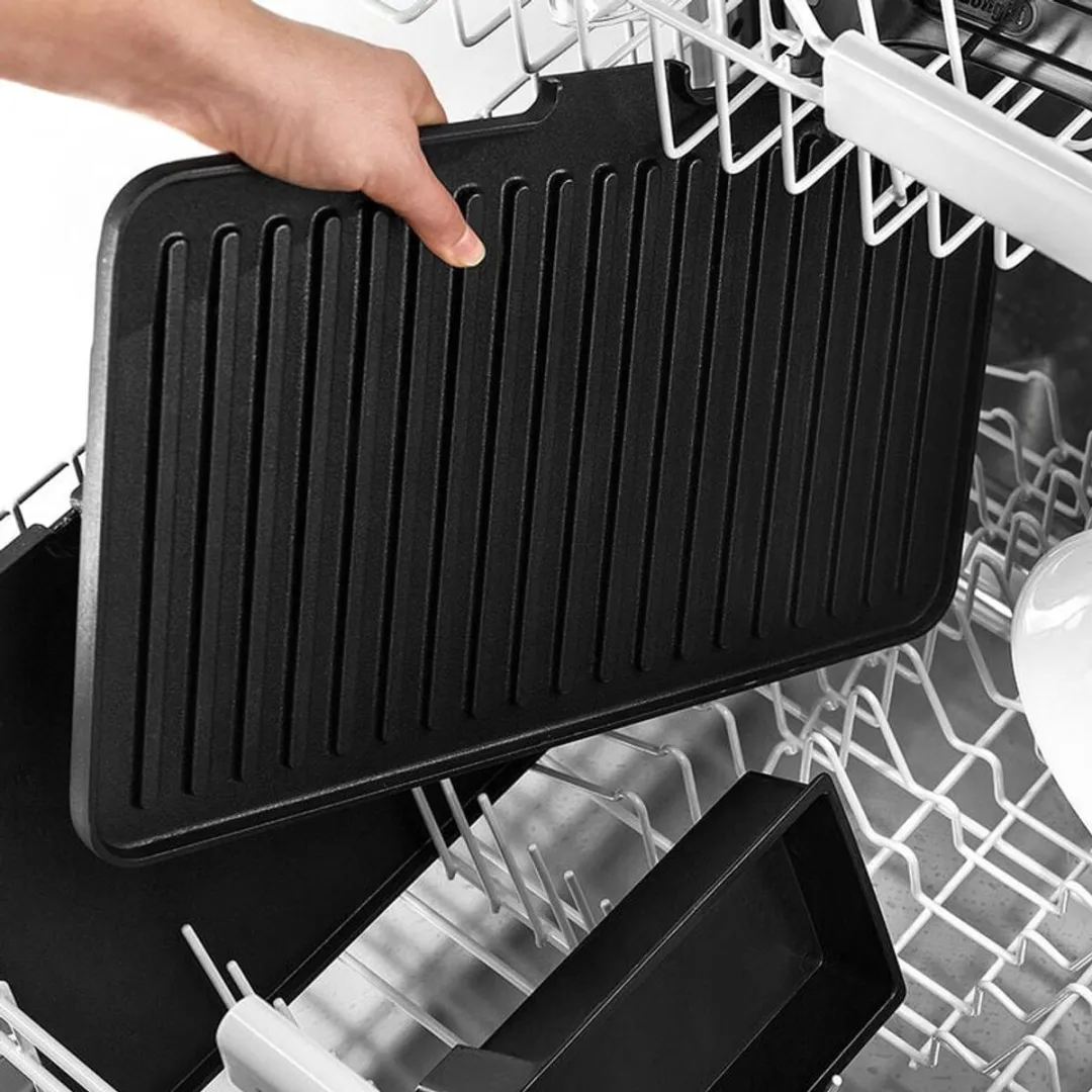 Braun CG 9040 MultiGrill Contactgrill - Zwart/RVS - afbeelding 6 van 6