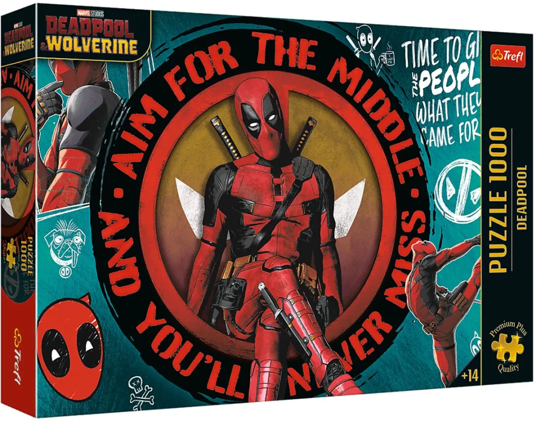 Trefl Deadpool Marvel Puzzel 1000 Stuks Premium Plus