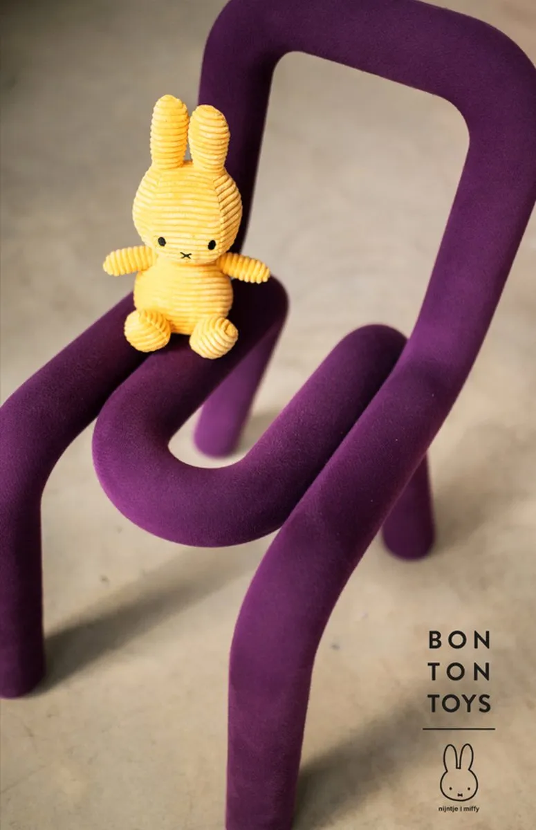 Bon Ton Toys Nijntje Corduroy Pop - 23 cm - Geel