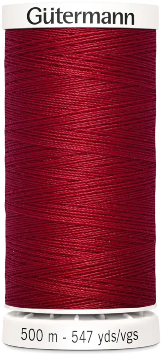 Gutermann Polyester Naaigaren 500m - Rood