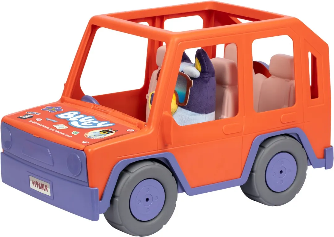 Moose Toys Bluey Buddies Big Heeler 4WD Speelset - Multikleur