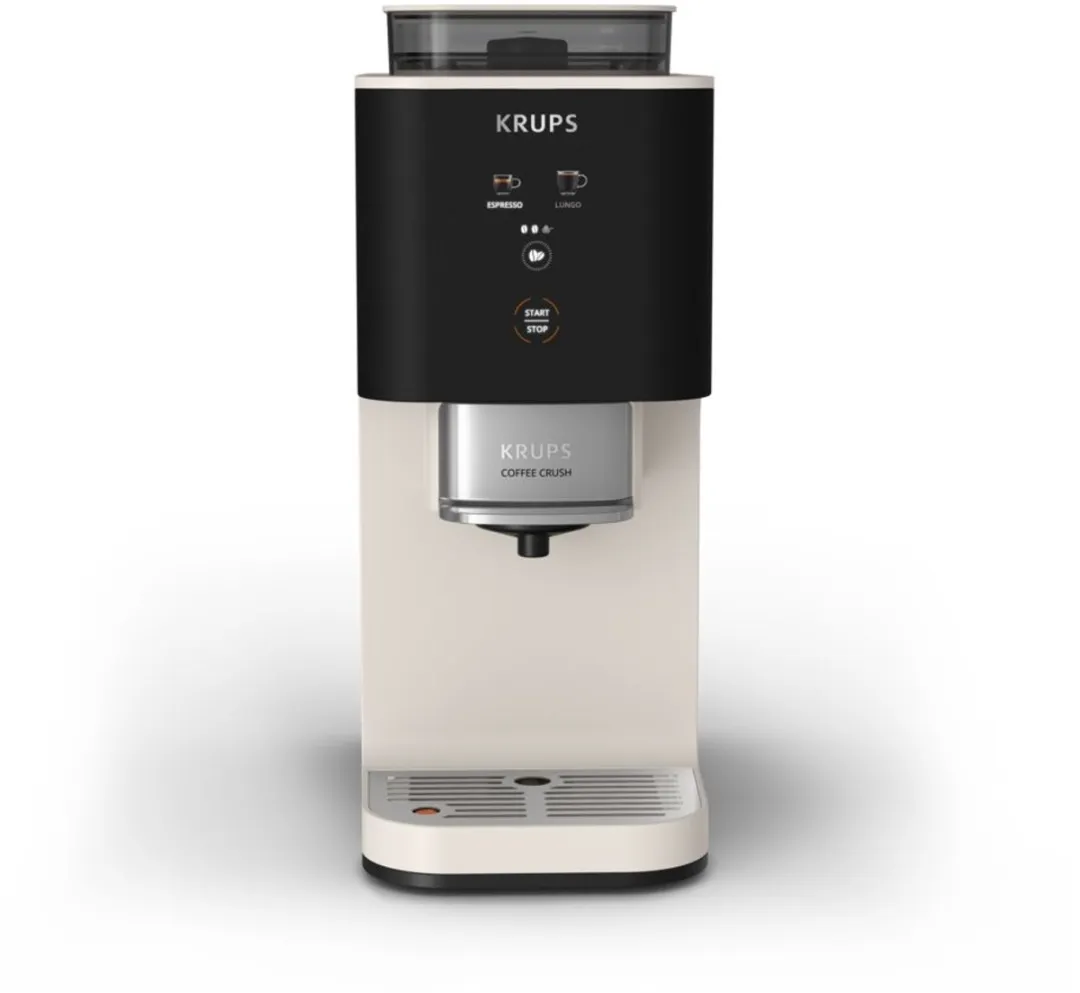 Krups Coffee Crush SA4001 Volautomatische Koffiemachine - Ivory