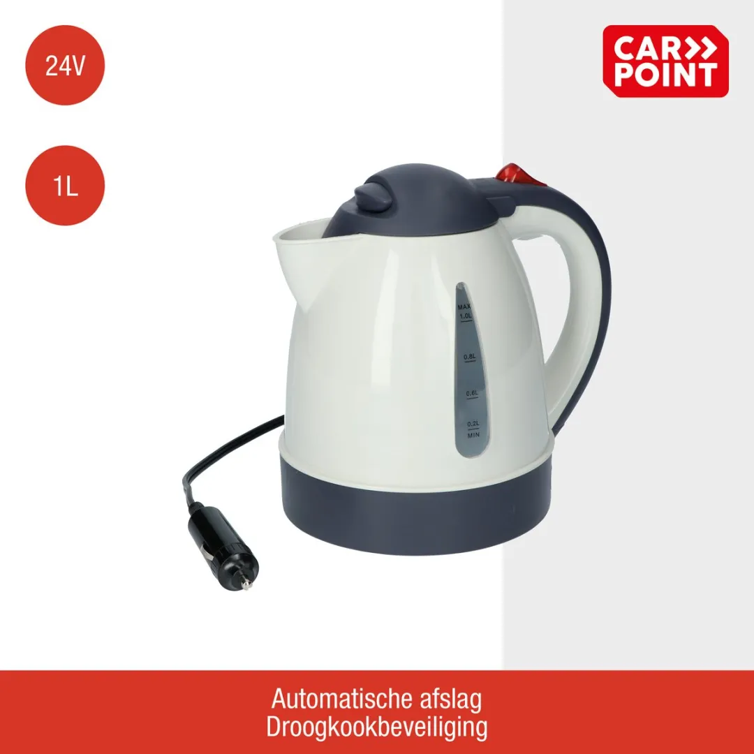 Carpoint Waterkoker 1L 24V - 150W - MPN 0510176