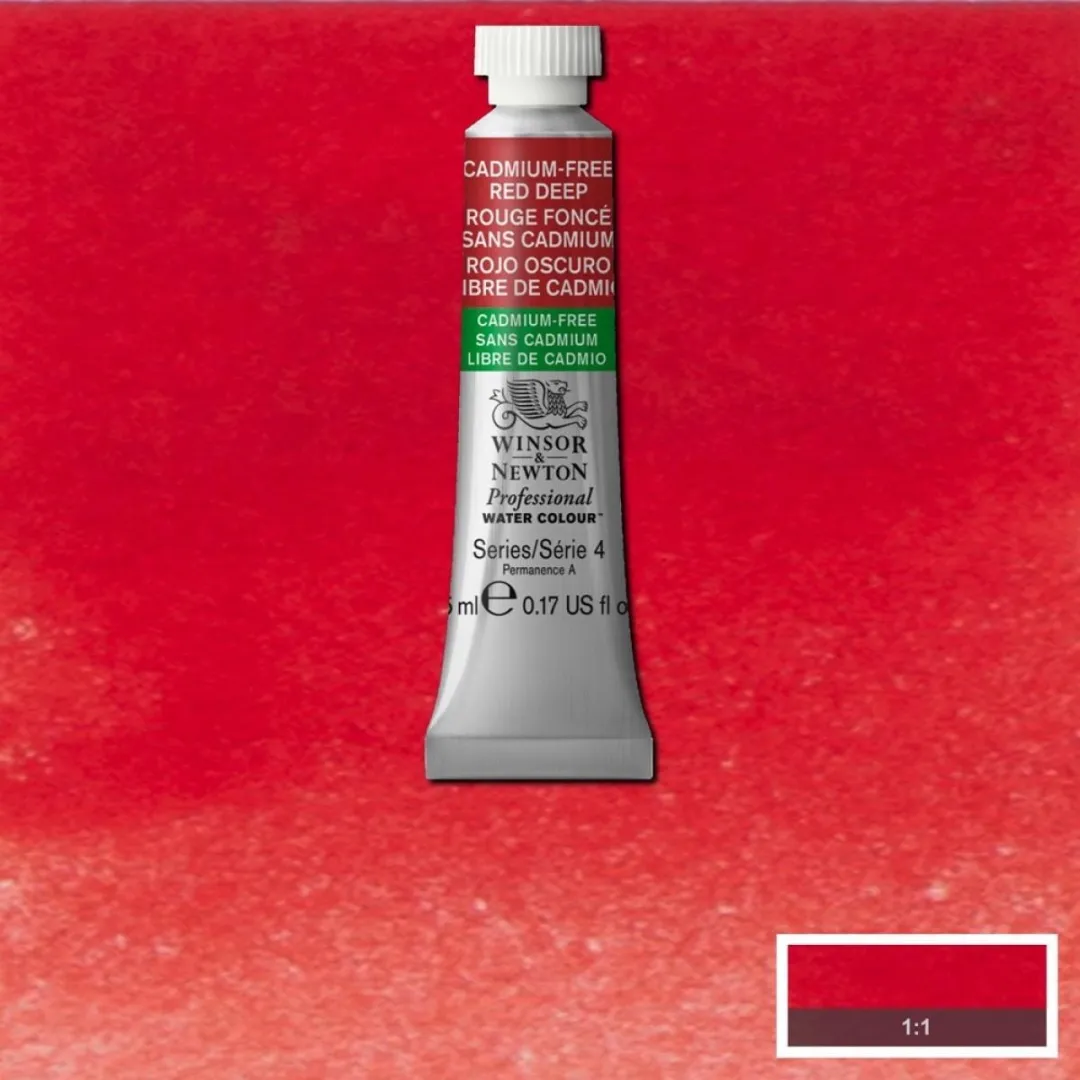 Winsor & Newton Professional Aquarelverf Cadmium-Free Red Deep 5ml