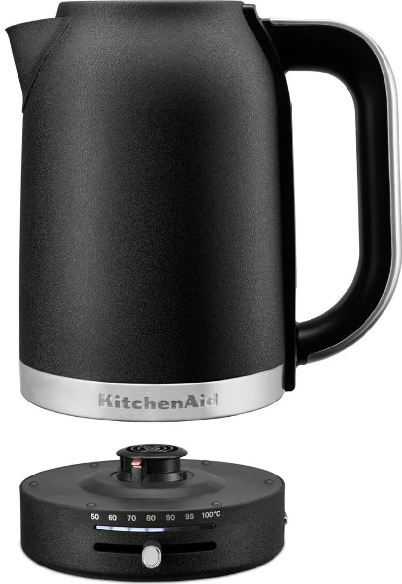KitchenAid 5KEK1701EBK Waterkoker 1,7L - 2400W - 7 Programma's - Zwart/RVS