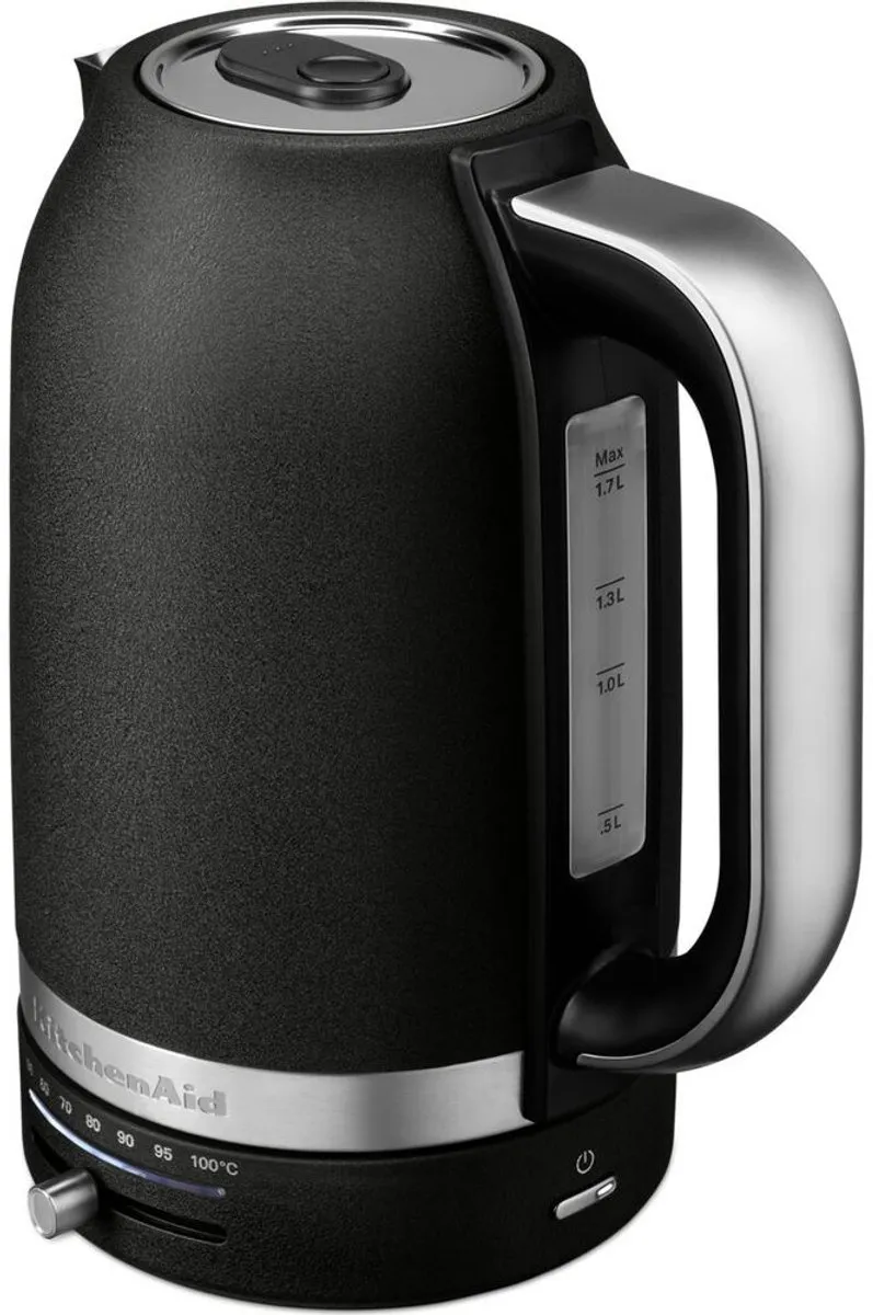 KitchenAid 5KEK1701EBK Waterkoker 1,7L - 2400W - 7 Programma's - Zwart/RVS