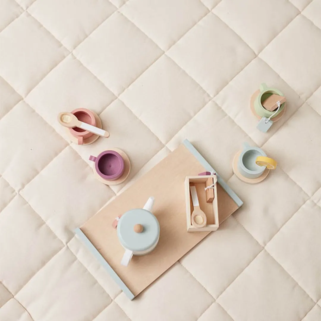 Kids Concept Houten Theeservies Bistro - Hout