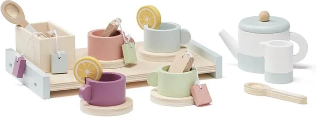 Kids Concept Houten Theeservies Bistro - Hout