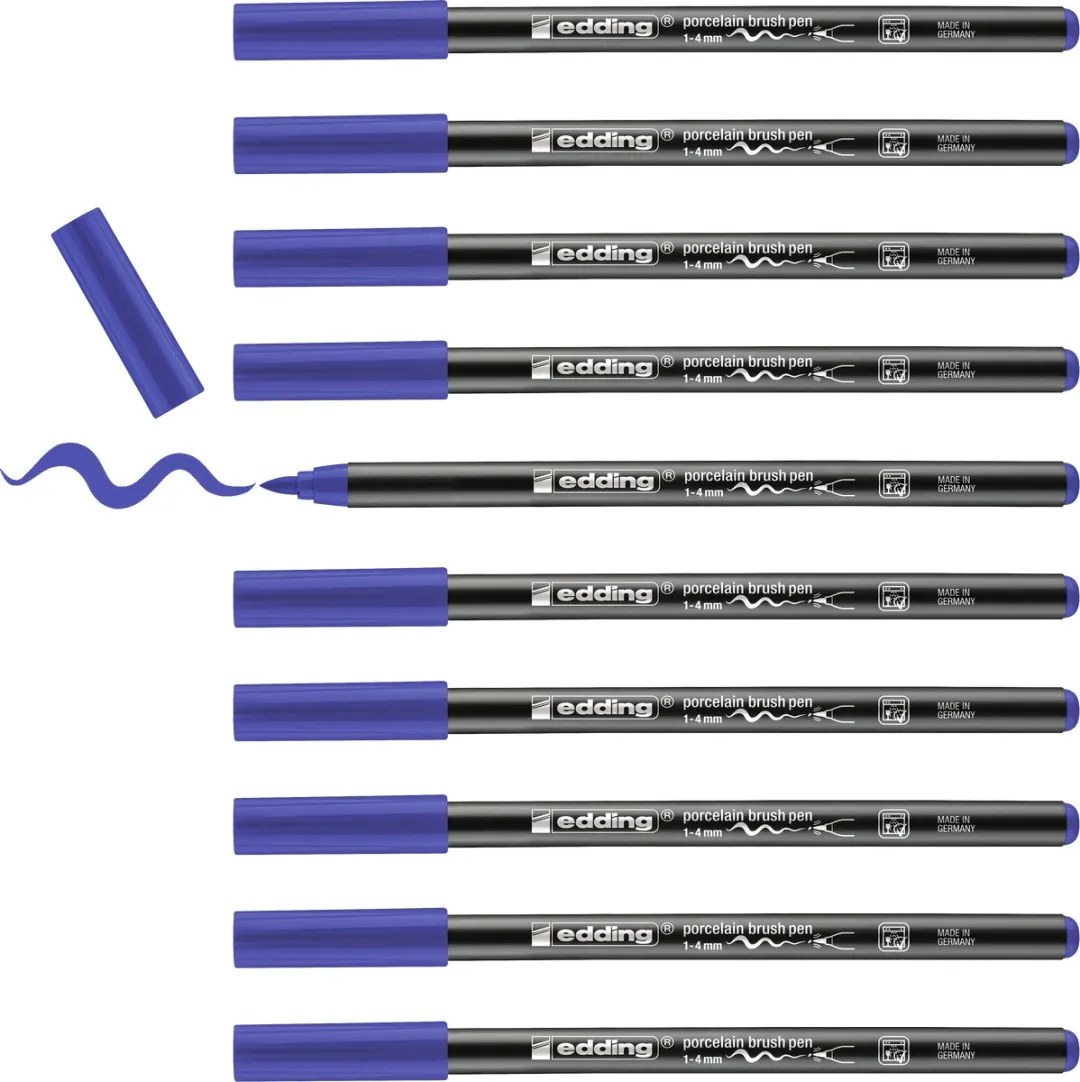 edding 4200 Porseleinstift Blauw